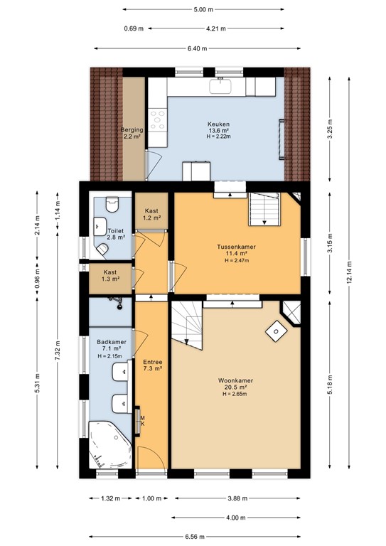 mediumsize floorplan